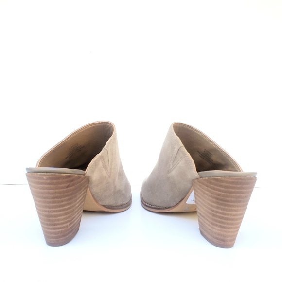 Lucky Brand Slip on High Heels Mules Shoes 7.5 New - Picture 3 of 8